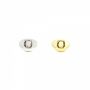 Plastic Metallize Shank Buttons, 11 mm (100 pcs/pack) Code: 2614  - 5
