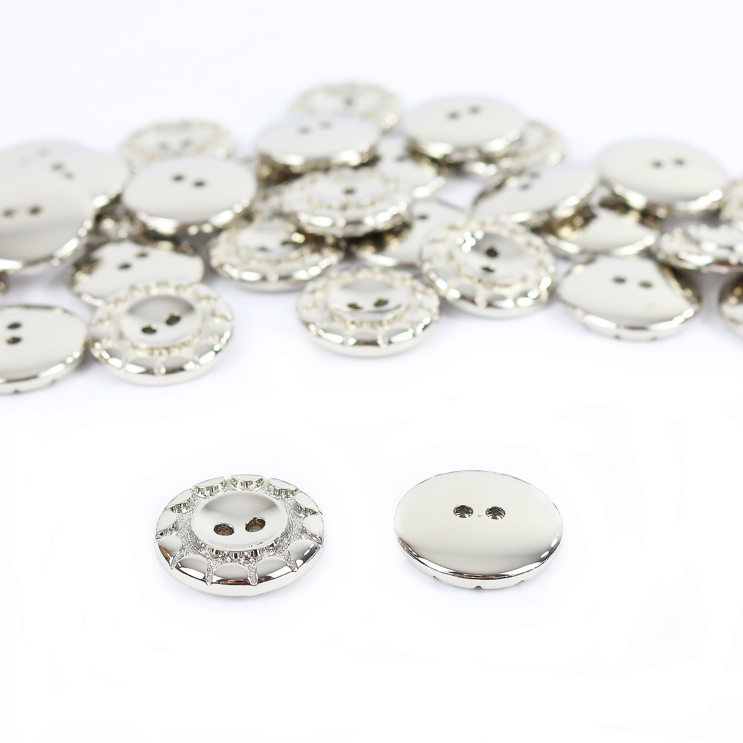 Two-Holes Plastic Buttons (100 pcs/pack) Code: 2620 