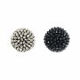 Shank Buttons with Beads, 3x2 cm, (10 pcs/pack) Code: BT0821 - 1
