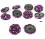 Shank Buttons with Beads, 3 cm (10 pcs/pack) Code: BT0831 - 9