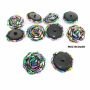 Shank Buttons with Beads, 3 cm (10 pcs/pack) Code: BT0831 - 11