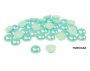 Half Pearl Bead Flat Back, 10 mm (100 pcs/pack) Code: BW-PERLA - 10