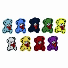 Iron-On Patch (12 pcs/pack)Code: F11152 - Iron-On Patch, Bear, 5.5x3.5 cm (12 pcs/pack) Code: CX0477