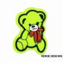 Iron-On Patch, Bear, 5.5x3.5 cm (12 pcs/pack) Code: CX0477 - 11