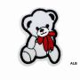 Iron-On Patch, Bear, 5.5x3.5 cm (12 pcs/pack) Code: CX0477 - 5