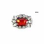 Sew-on Rhinestone Appliques,  4.5x3 cm (6 pcs/pack) Code: MT0675 - 3