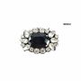 Sew-on Rhinestone Appliques,  4.5x3 cm (6 pcs/pack) Code: MT0675 - 6