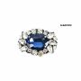 Sew-on Rhinestone Appliques,  4.5x3 cm (6 pcs/pack) Code: MT0675 - 7