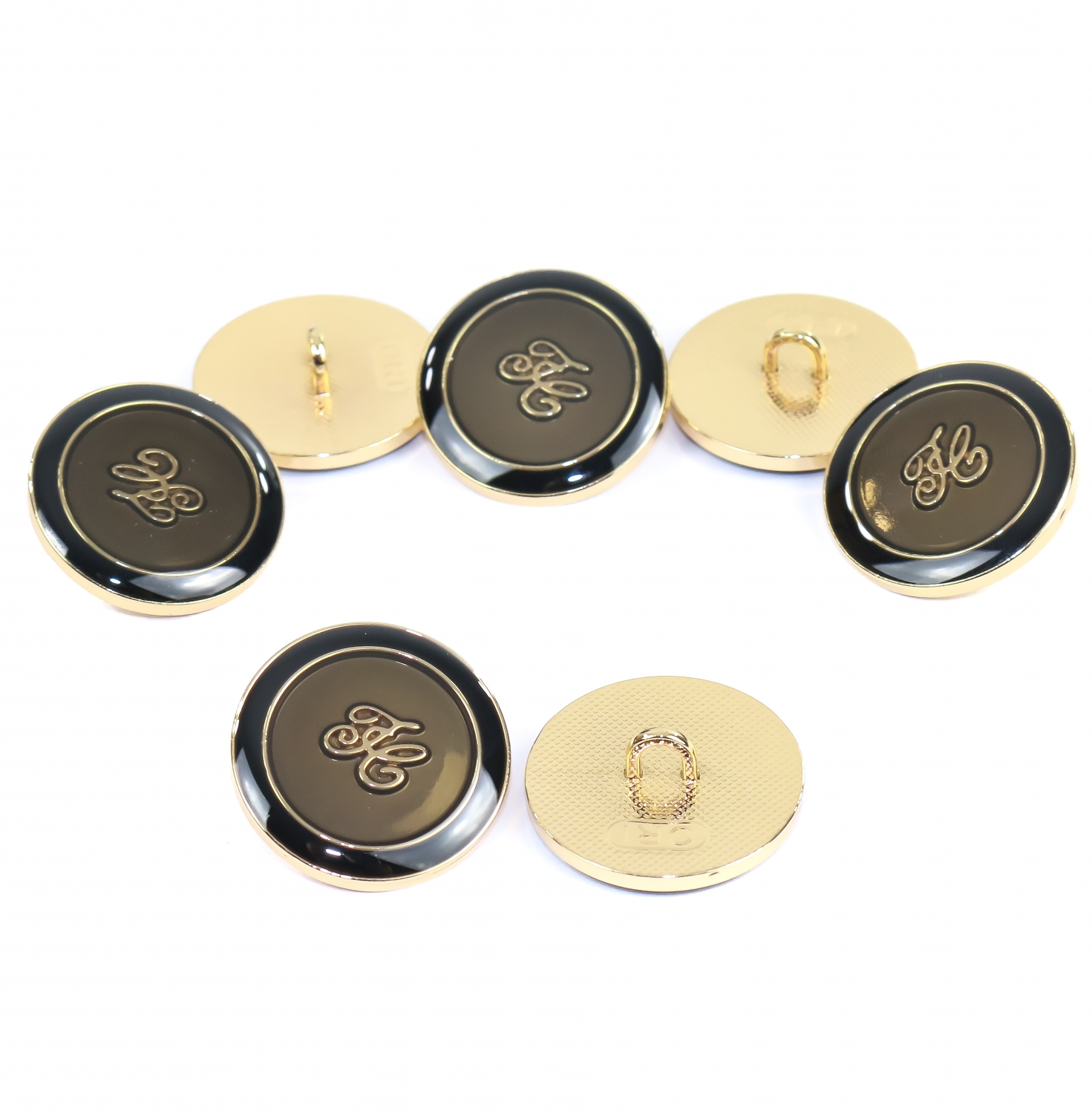 Shank Buttons, Size: 24L, 36L (100 pcs/pack) Code: MC154