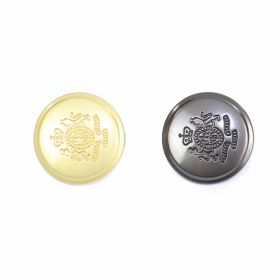 Metal Buttons - Shank Buttons, Size: 24L, 32L (100 pcs/pack) Code: MC174