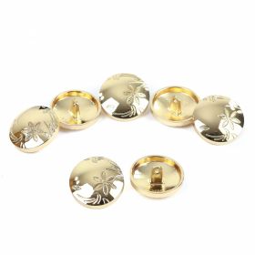 Nasturi cu Picior TR2, Marimea 24 (100 buc/pachet) - Nasturi Metalici cu Picior, marimi: 25,23,15 mm (10 bucati/pachet) Cod: YK1128
