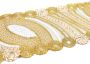 Pasmanterie Brodata cu Fir Metalic, latime 7,5 cm (1 metru)Cod: EMI40055 - 4