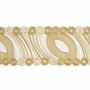 Pasmanterie Brodata cu Fir Metalic, latime 7,5 cm (1 metru)Cod: EMI40055 - 8