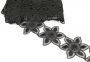Pasmanterie Brodata, latime 9.5 cm (1 m/rola)Cod: EMI39952 - 1