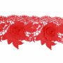 Border Lace Embroidered 3D, 11 cm (1 m/roll) Code: HXP014 - 5