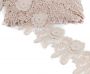 Border Lace Embroidered 3D, 10.5 cm (1 m/roll) Code: HXP003 - 6