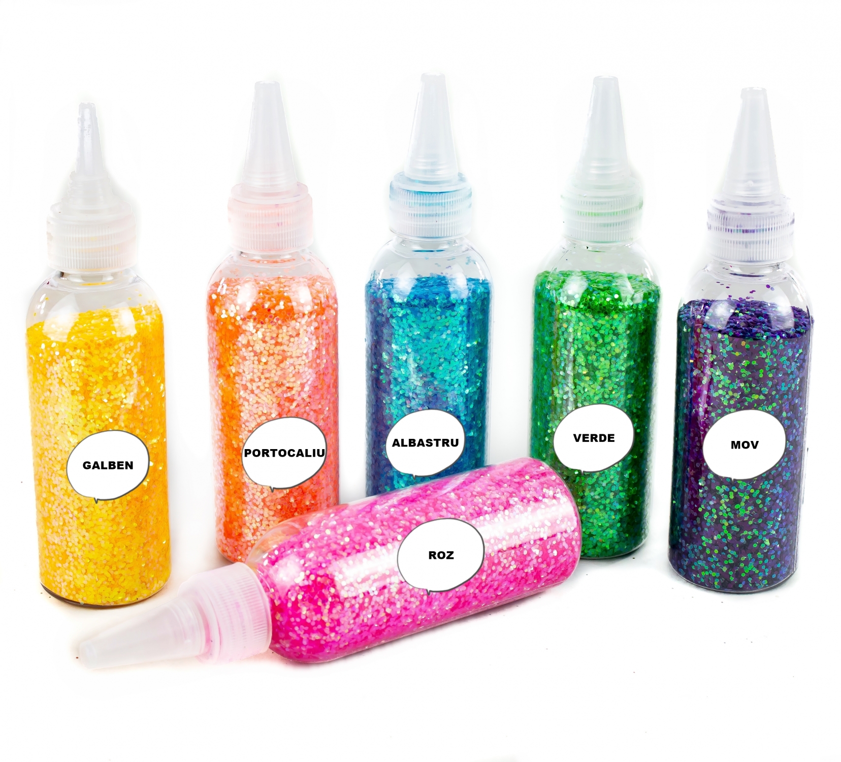 Sclipici Glitter Efect Holografic 60 gr (1 buc) Cod: C191 - 2