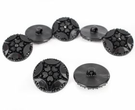 Plastic Buttons A2507, Size 20 (144 pcs/pack) - Plastic Shank Button, Size 48Lin (50 pcs/pack)Code: BP518