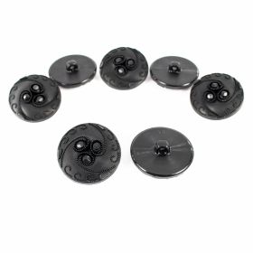 Plastic Shank Buttons, Size: 34L (100 pcs/pack)Code: A445/34 - Plastic Shank Button, Size 48Lin (50 pcs/pack)Code: BP528