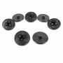 Plastic Shank Button, Size 28Lin (100 pcs/pack)Code: BP528 - 1