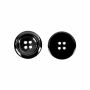 Four-Holes Buttons, size 24L, Black (500 pcs/pack) Code: 0310-3006 - 3