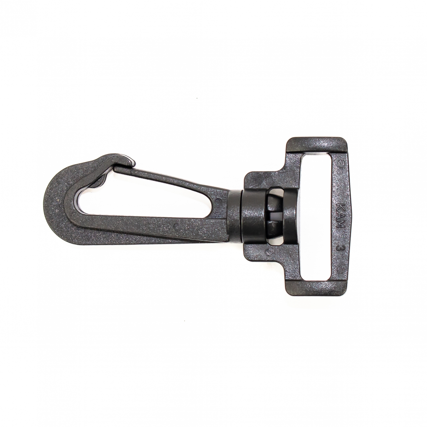 Plastic Swivel Eye Snap Hook, width 2.5 cm (50 pcs/pack) - 2