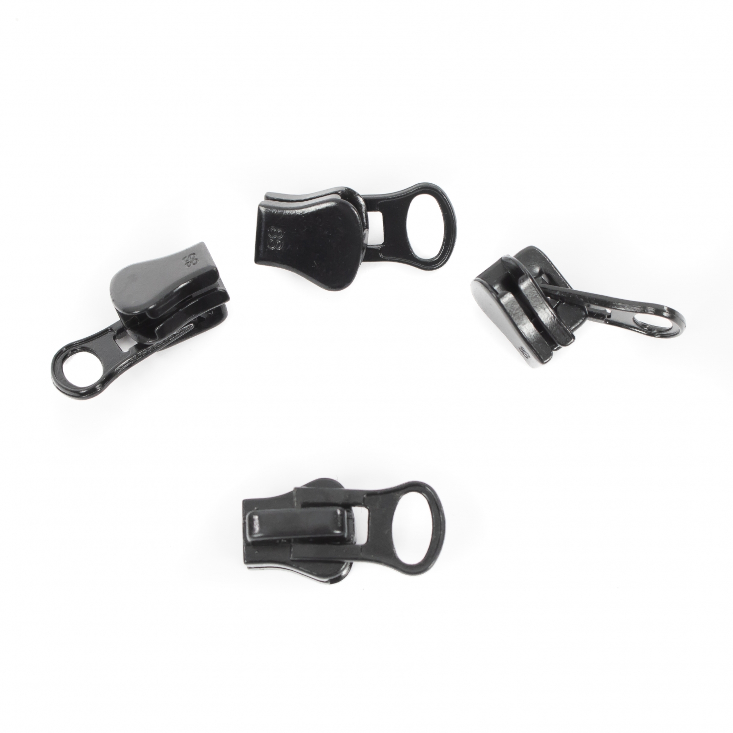 Metal Zipper Slider for 8mm Teeth Zipper (200 pcs/pack)