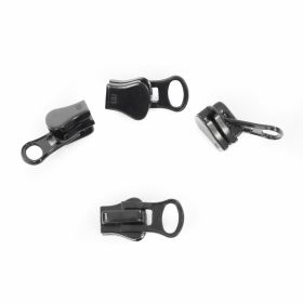 Cursori Auto-Lock Metalici pentru Fermoare, spira 5 mm (500 bucati/pachet) - Cursori Metalici pentru Fermoare Injectate, 8 mm (200 bucati/pachet )