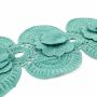 Border Lace Embroidered 3D, 10 cm (1 m/roll) Code: A012-0109 - 3
