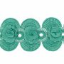 Border Lace Embroidered 3D, 10 cm (1 m/roll) Code: A012-0109 - 4