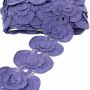 Border Lace Embroidered 3D, 10 cm (1 m/roll) Code: A012-0109 - 5