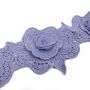 Border Lace Embroidered 3D, 9.3 cm (1 m/roll) Code: A012-0038 - 4