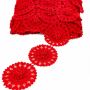 Border Lace Embroidered 3D, 9 cm (1 m/roll) Code: A012-0037 - 2