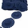 Border Lace Embroidered 3D, 9 cm (1 m/roll) Code: A012-0111 - 2