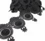 Border Lace Embroidered 3D, 16 cm (1 m/roll) Code: A012-0048 - 2