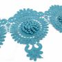 Border Lace Embroidered 3D, 16 cm (12.50 m/roll) Code: A012-0048 - 7