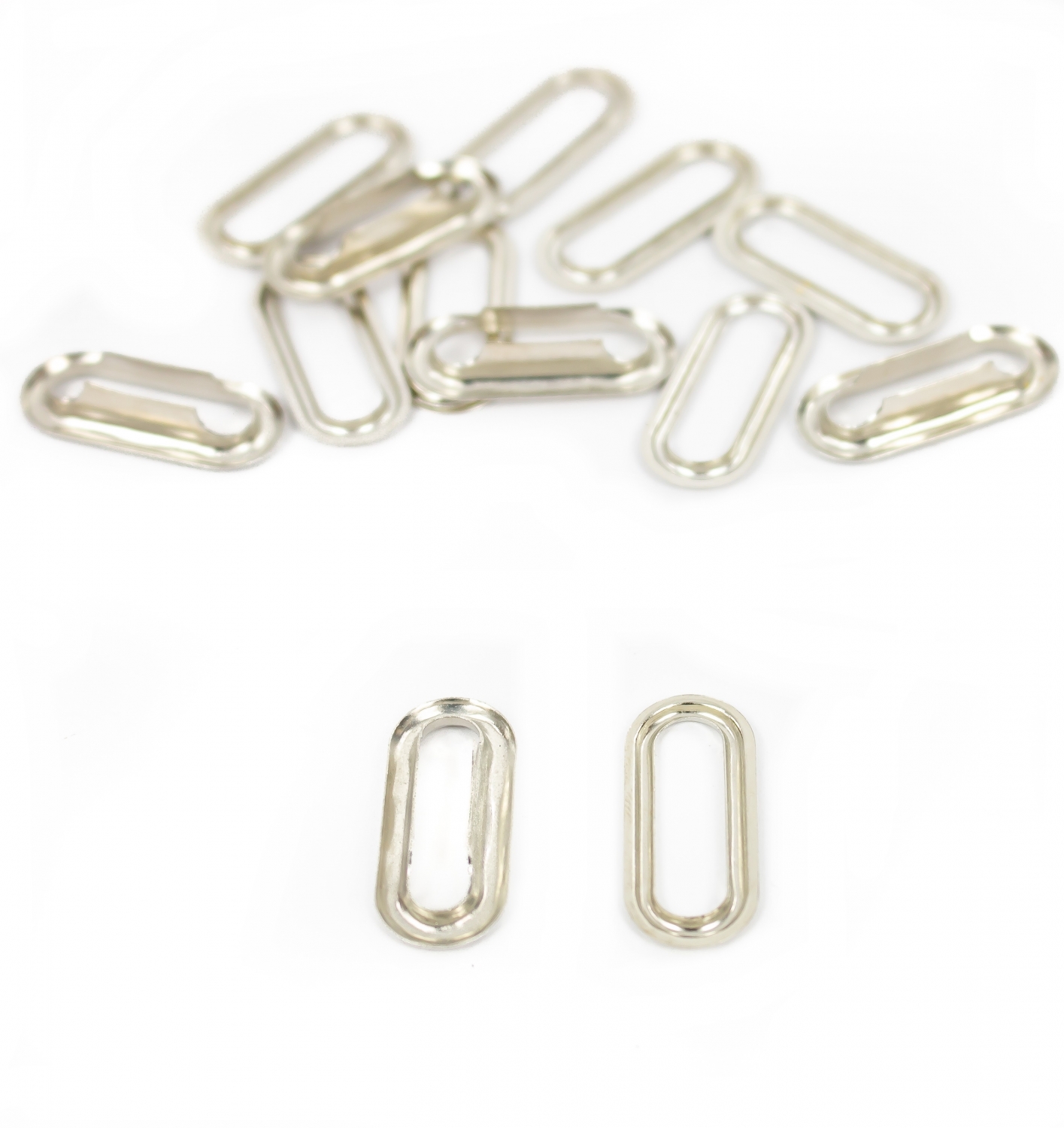 Oval Eyelets and Washers, Metal (200 sets/pack)Code: KS-PK0020