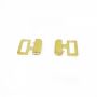 Bra Clasps from Metal, 14 mm (100 pairs/pack)Code: MGT14 - 3