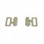 Bra Clasps from Metal, 14 mm (100 pairs/pack)Code: MGT14 - 5