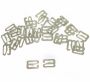 Bra Adjustment Hook, width 10 mm (100 pcs/pack) Code: TK750 - 7