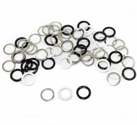 Bra Clasps, Sliders and Hooks - Metal Bra Rings, interior diameter 9 mm (100 pcs/bag)Cod: TK730