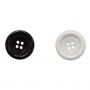 4 Holes Buttons 0313-1300/28 (100 pcs/pack) Color: White - 1