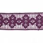 Border Lace Embroidered, width 6 cm (13.72 meters/roll)Code: 6303-0301 - 12