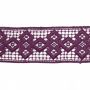 Border Lace Embroidered, width 6 cm (13.72 meters/roll)Code: 6303-0301 - 12