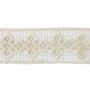 Border Lace Embroidered, width 6 cm (13.72 meters/roll)Code: 6303-0301 - 18