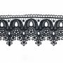 Border Lace Embroidered, width 10.5 cm (13.72 meters/roll)Code: 6304-0166 - 6