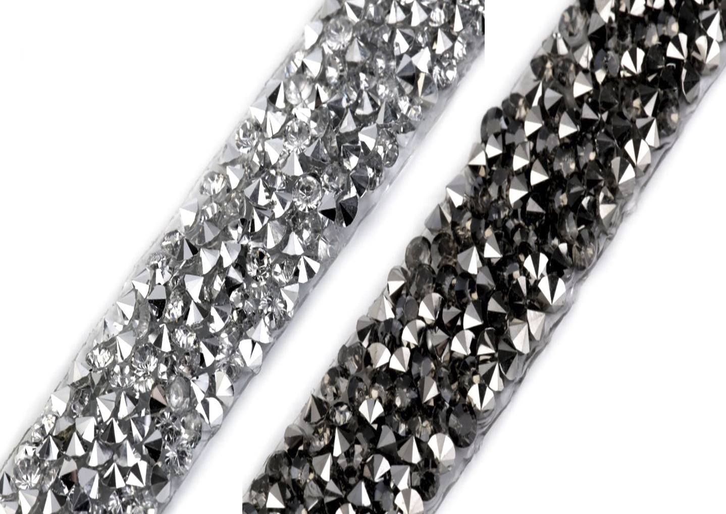 Iron-on Trim/Border with Rhinestones (9 m/roll)Cod: 510708