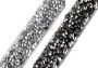 Iron-on Trim/Border with Rhinestones (9 m/roll)Cod: 510708 - 1