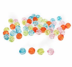 Perle Jumatati cu Adeziv, Ø6 (1440 bucati/pachet) - Margele Multicolore, diametru 12 mm (500 gr/punga/culoare)Cod: R15053