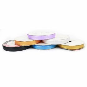 Decorative Poliester Ribbon, width 25 mm (25 m/roll) - Decorative Satin Ribbon, width 15 mm (50 m/roll)Code: 1450